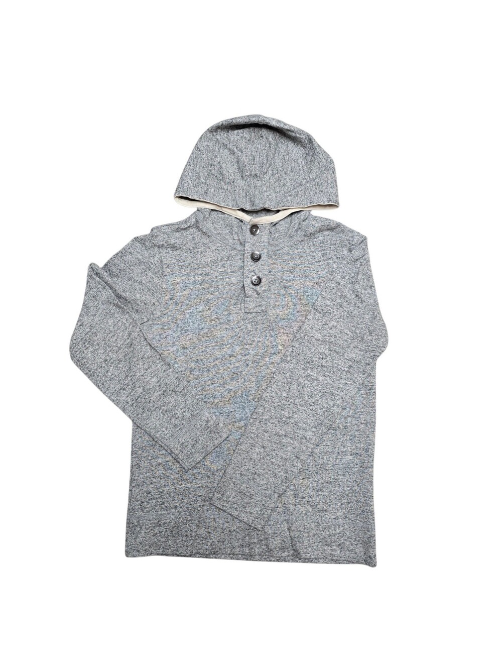 crewcuts Gray Hooded Pullover Sweater Size 10 EUC